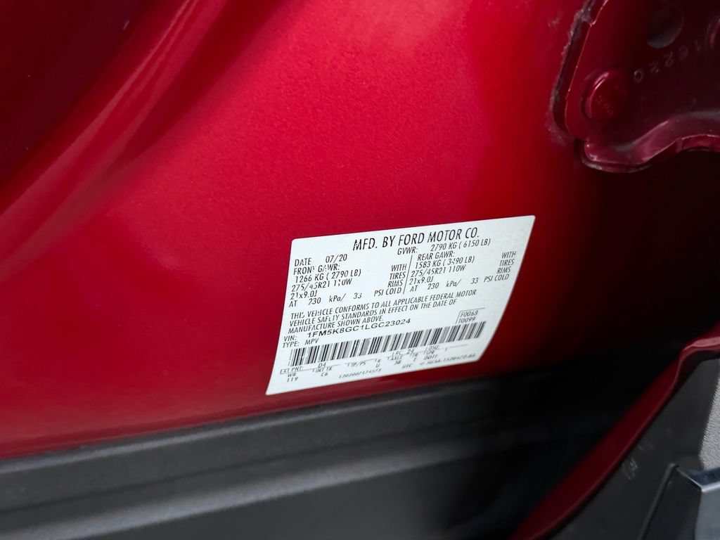 Certified 2020 Ford Explorer ST w/ ST Street Pack AWD/4WD image 18