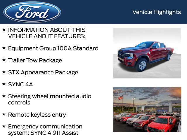 Certified 2025 Ford Ranger XL w/ Trailer Tow Package AWD/4WD image 5