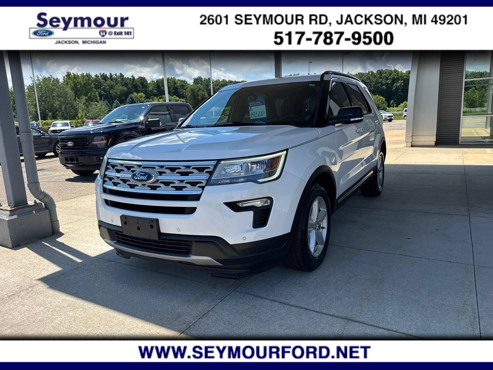 Certified 2018 Ford Explorer XLT w/ Equipment Group 202A FWD image 1