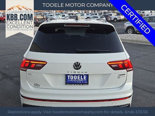Used 2022 Volkswagen Tiguan SE R-Line image 4