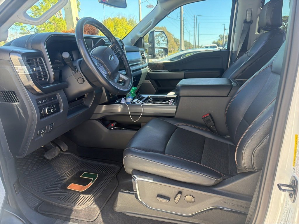 Certified 2024 Ford F250 Lariat w/ Black Appearance Package image 12