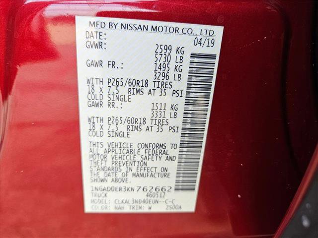 Used 2019 Nissan Frontier SL image 20