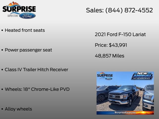 Certified 2021 Ford F150 Lariat AWD/4WD image 24