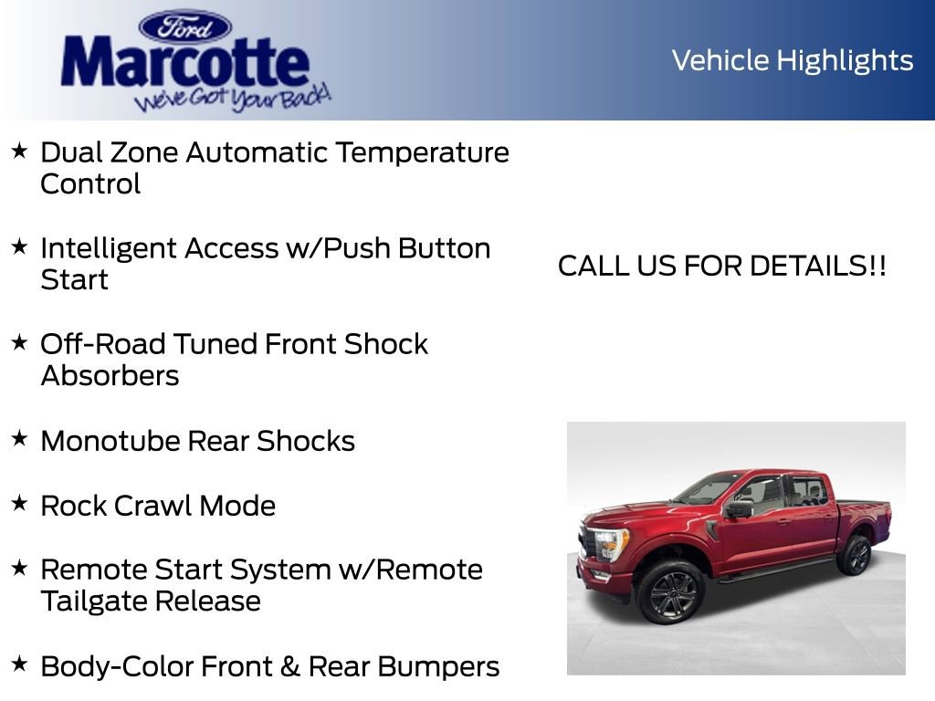 Certified 2021 Ford F150 XLT w/ Equipment Group 302A High AWD/4WD image 44