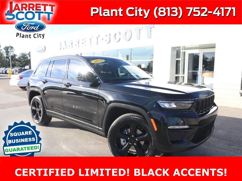 Used 2023 Jeep Grand Cherokee Limited w/ Black Appearance Package