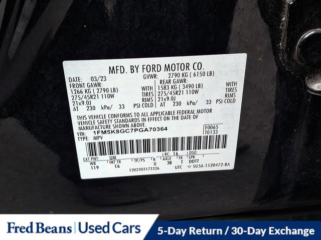 Certified 2023 Ford Explorer ST w/ Equipment Group 401A AWD/4WD image 27