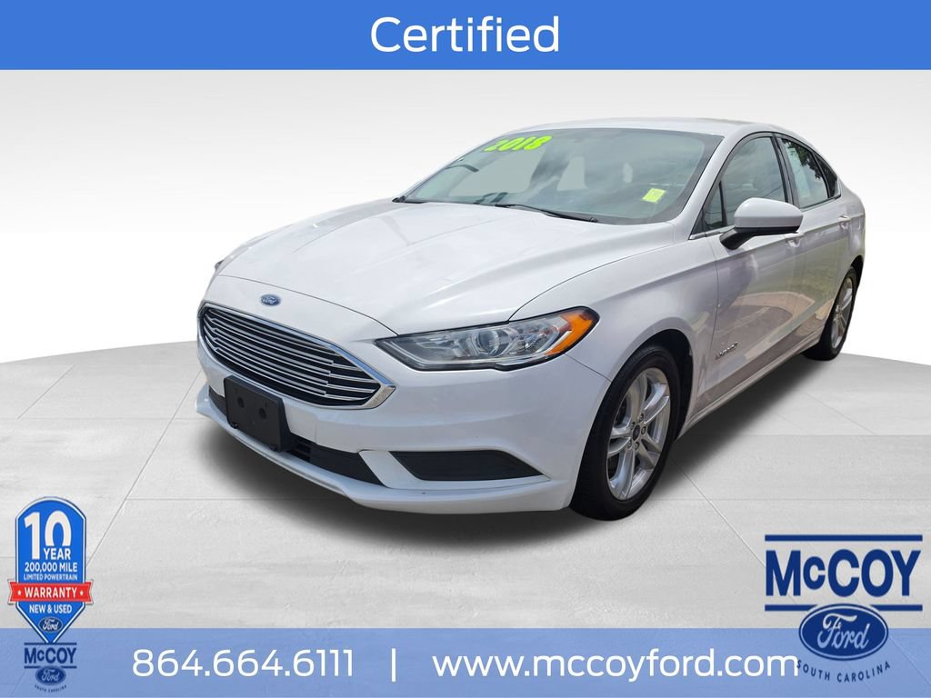Certified 2018 Ford Fusion S