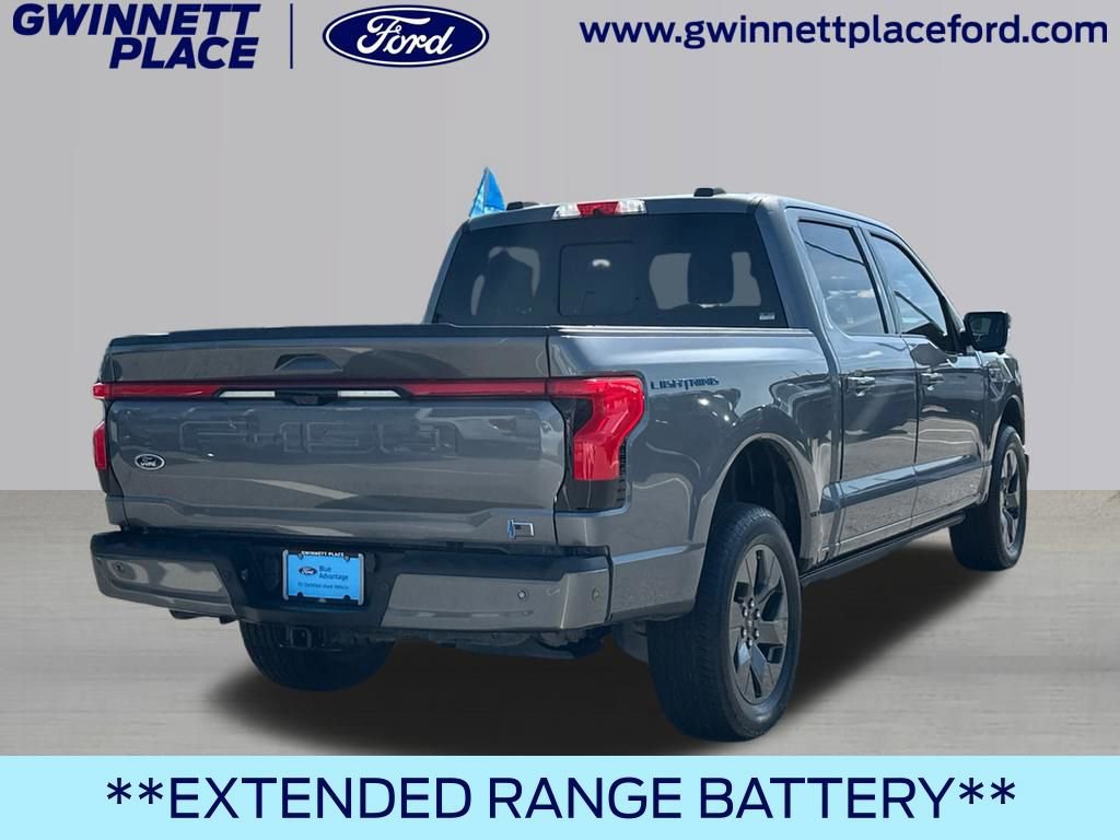 Certified 2023 Ford F150 Lightning Lariat w/ Equipment Group 511A High image 3