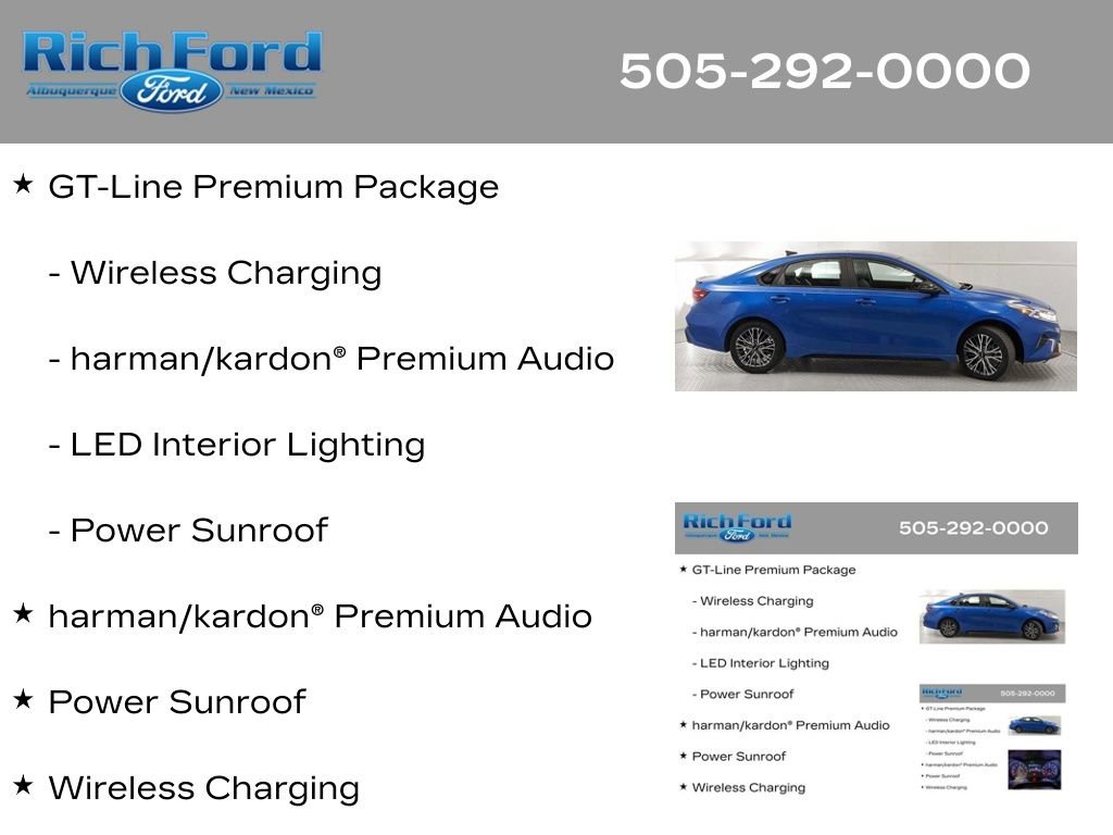 Used 2024 Kia Forte GT-Line w/ GT-Line Premium Package FWD image 11