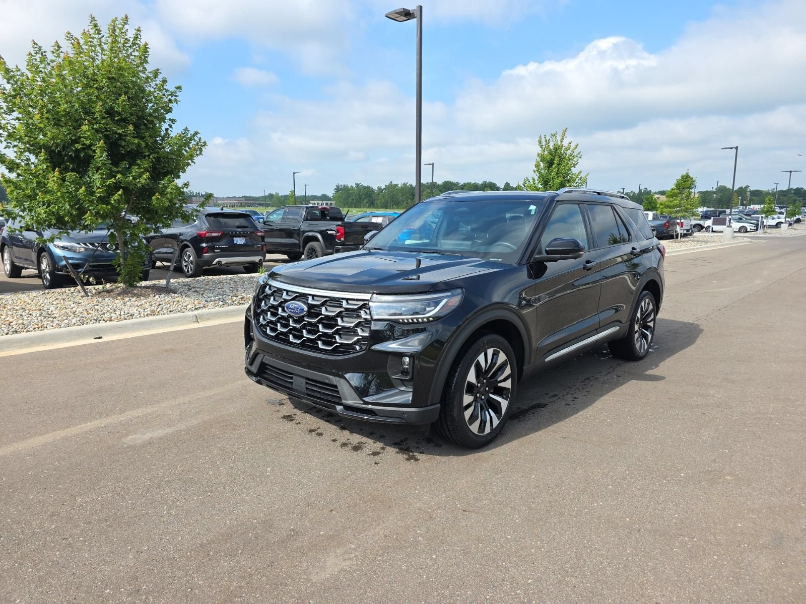Certified 2025 Ford Explorer Platinum w/ LUX Leather Package