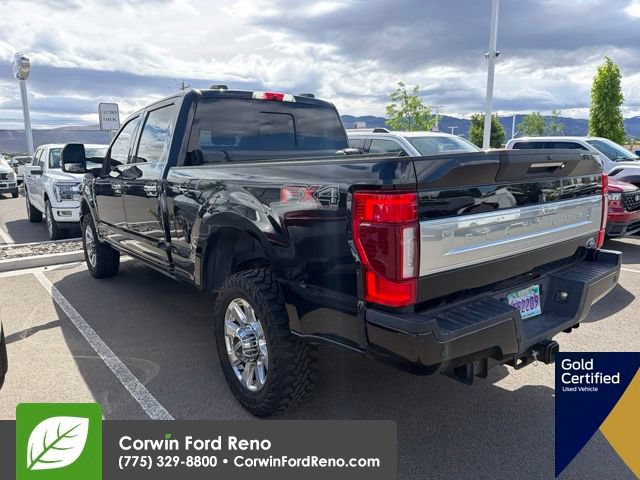 Certified 2021 Ford F350 Platinum w/ FX4 Off-Road Package AWD/4WD image 4