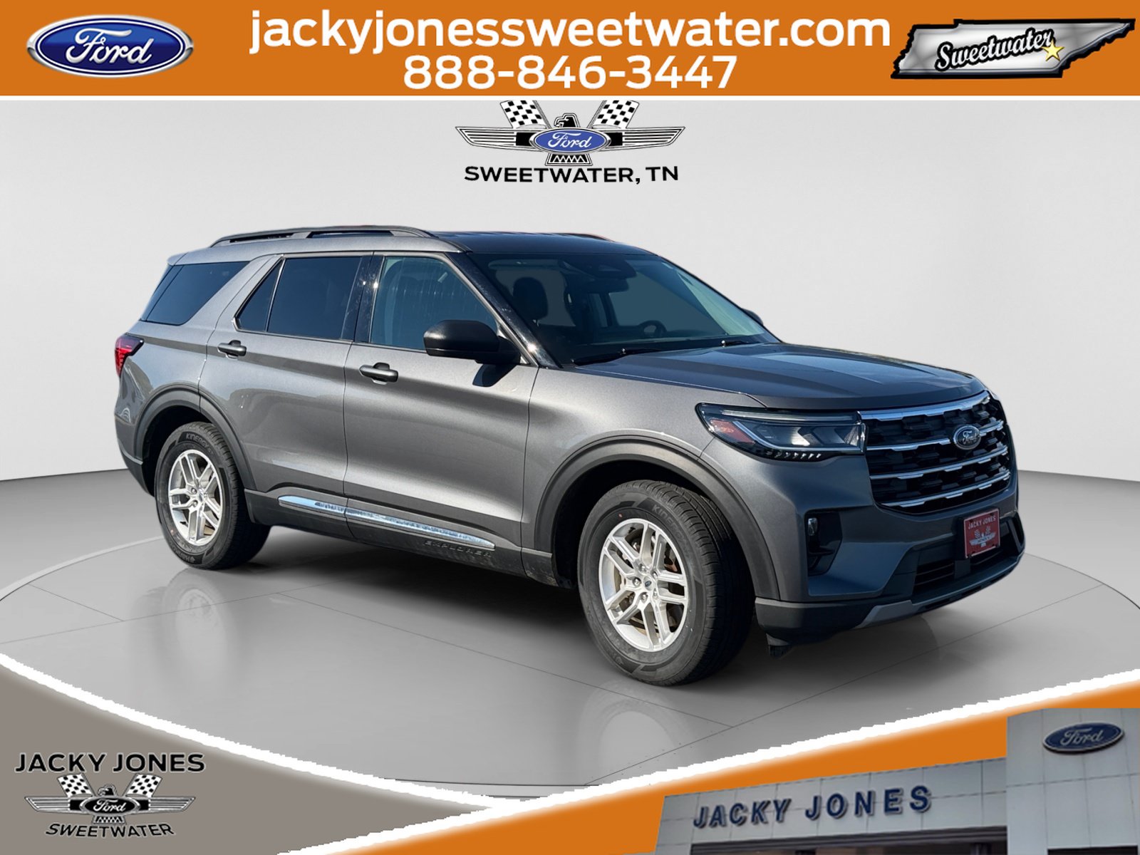 Certified 2025 Ford Explorer Active w/ Active Comfort Package RWD image 7