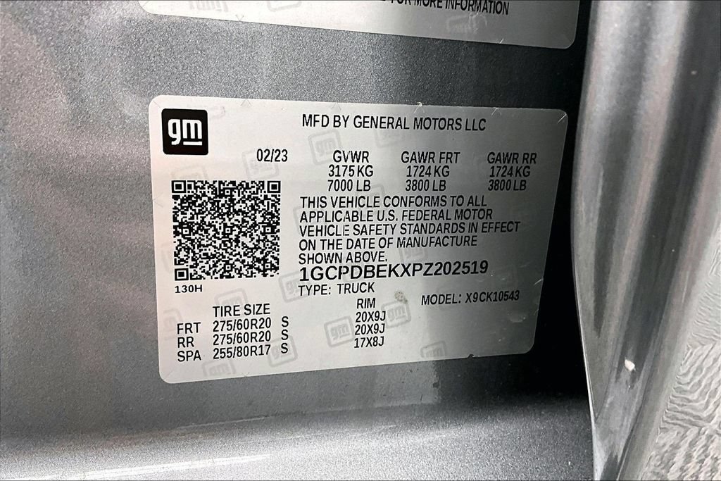 Used 2023 Chevrolet Silverado 1500 Custom w/ LPO, Dark Essentials Package AWD/4WD image 36