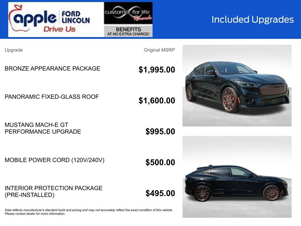 Certified 2024 Ford Mustang Mach-E GT w/ Bronze Appearance Package image 9