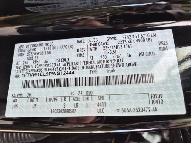 Certified 2023 Ford F150 Lightning XLT w/ Tow Technology Package AWD/4WD image 24