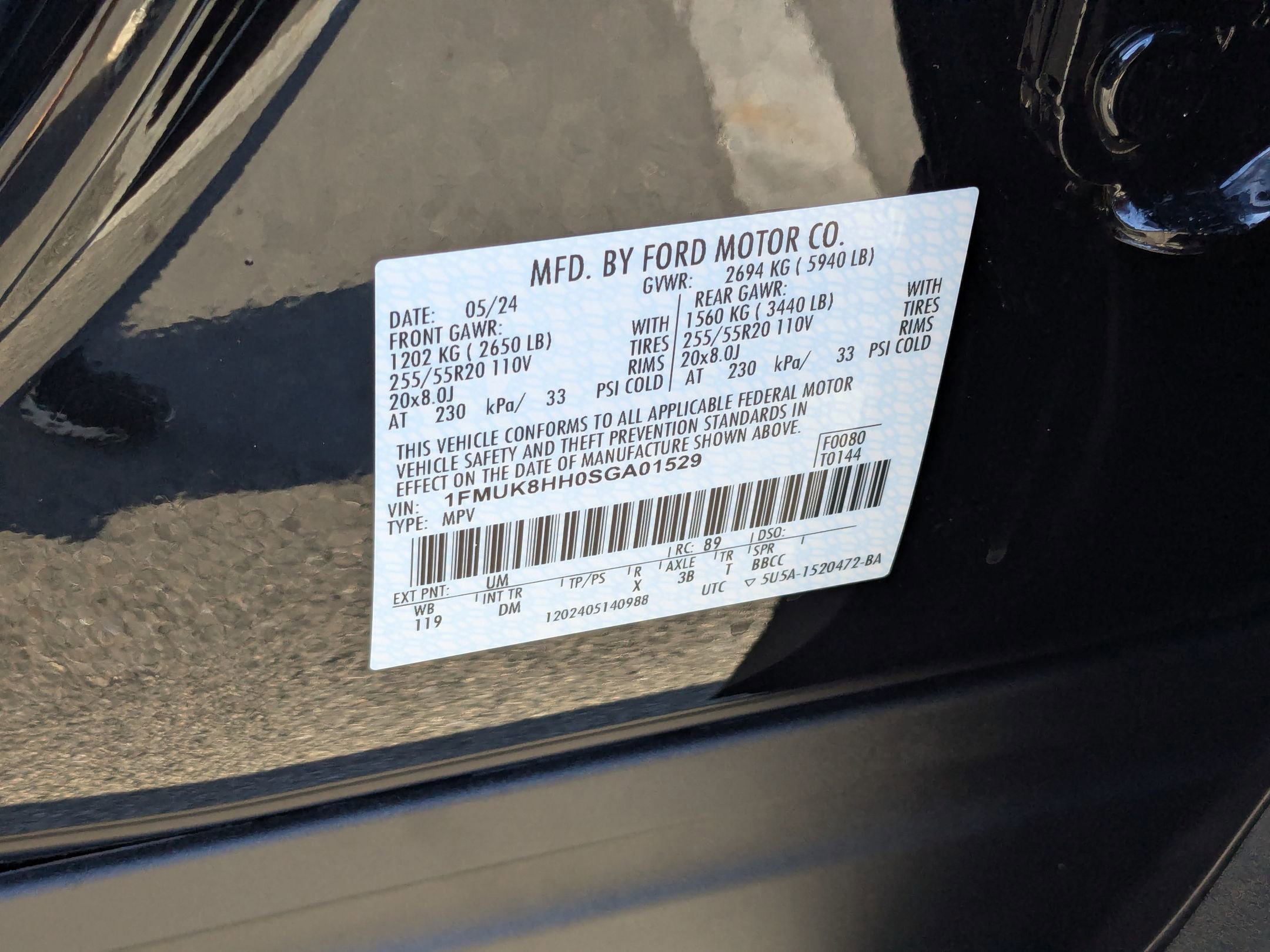 Certified 2025 Ford Explorer Platinum w/ LUX Leather Package image 49