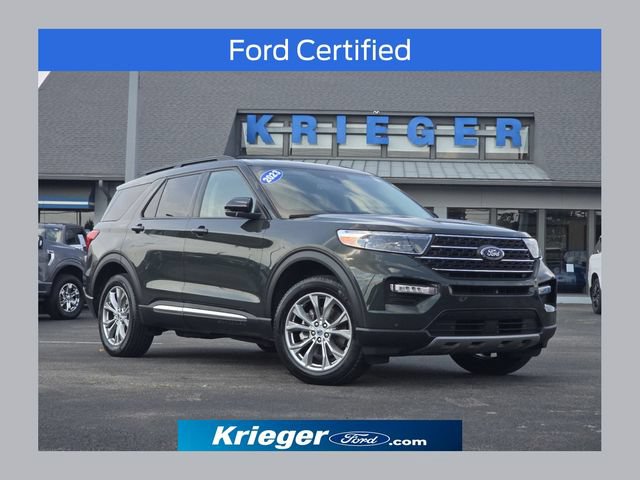 Certified 2023 Ford Explorer XLT w/ Equipment Group 202A AWD/4WD image 1