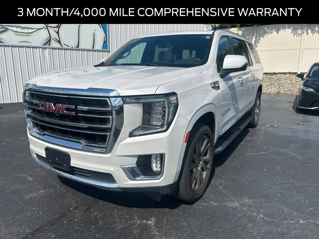 Used 2021 GMC Yukon XL SLT w/ SLT Luxury Plus Package AWD/4WD image 3