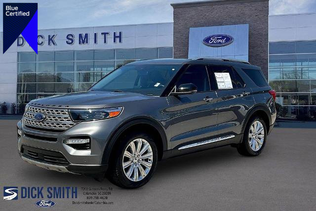 Certified 2022 Ford Explorer Limited w/ Limited Technology Package image 1