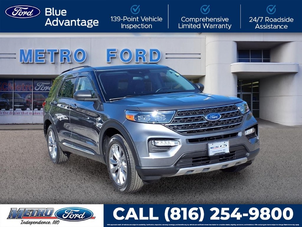 Certified 2022 Ford Explorer XLT w/ Equipment Group 202A