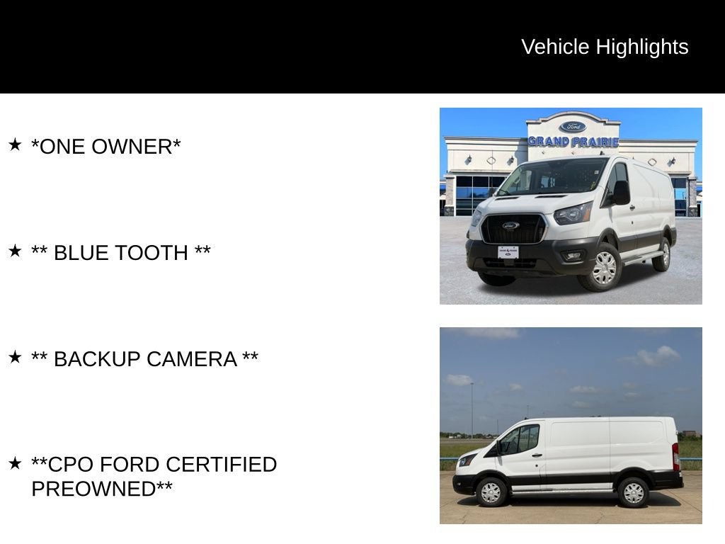 Certified 2025 Ford Transit 250 Low Roof w/ Exterior Upgrade Package RWD image 4