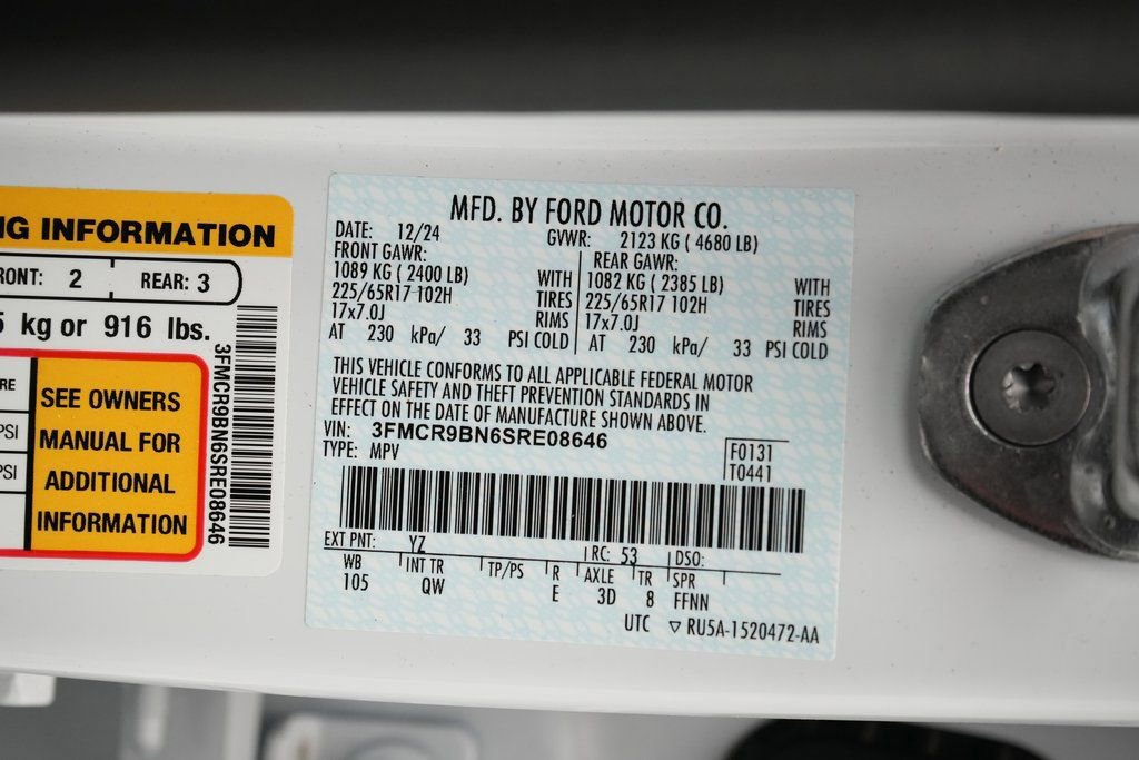 Certified 2025 Ford Bronco Sport Big Bend w/ Convenience Package image 27