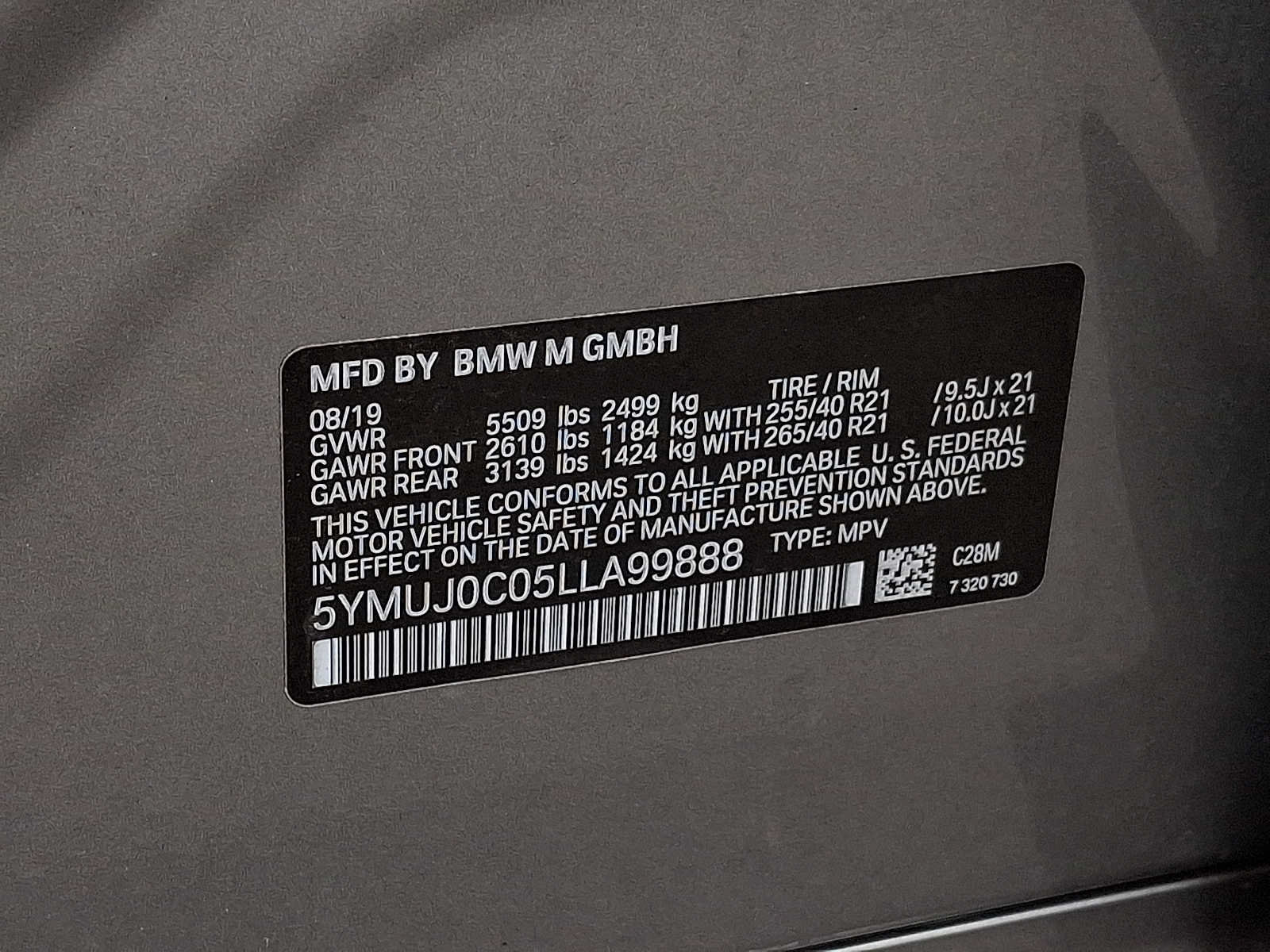 Used 2020 BMW X4 M w/ Executive Package AWD/4WD image 27