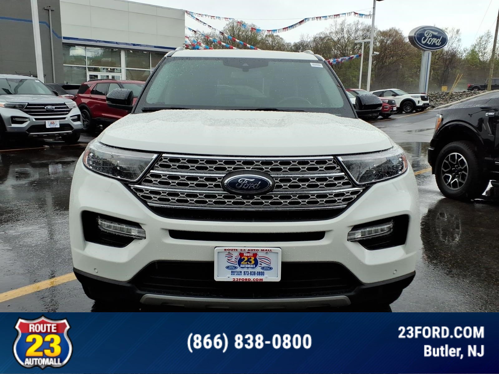 Certified 2023 Ford Explorer Limited w/ Limited Technology Package AWD/4WD image 8
