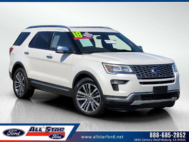 Certified 2018 Ford Explorer Platinum