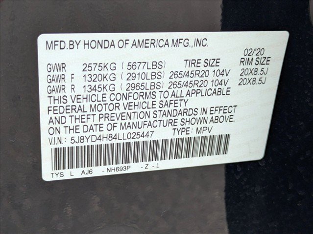 Used 2020 Acura MDX SH-AWD w/ Advance Package image 25
