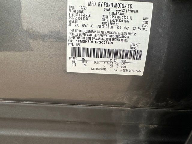 Certified 2023 Ford Explorer XLT w/ Equipment Group 202A AWD/4WD image 12