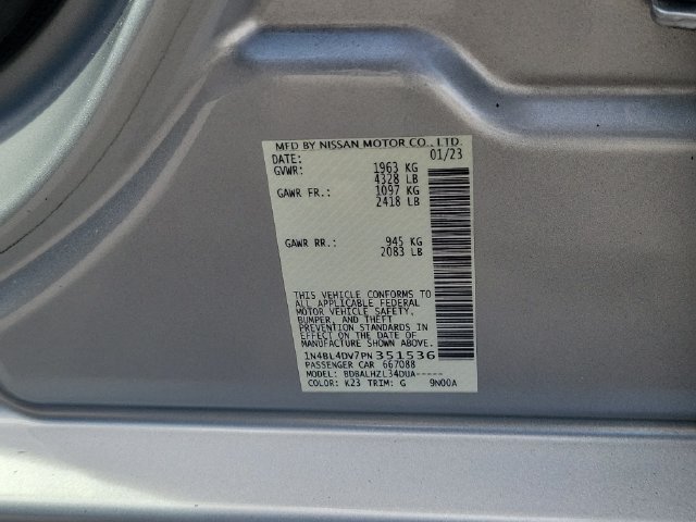 Used 2023 Nissan Altima 2.5 SV FWD image 36
