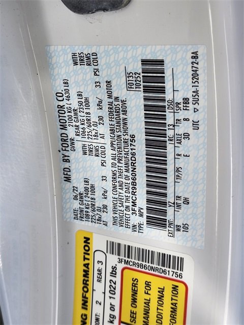 Certified 2022 Ford Bronco Sport Big Bend w/ Convenience Package image 33