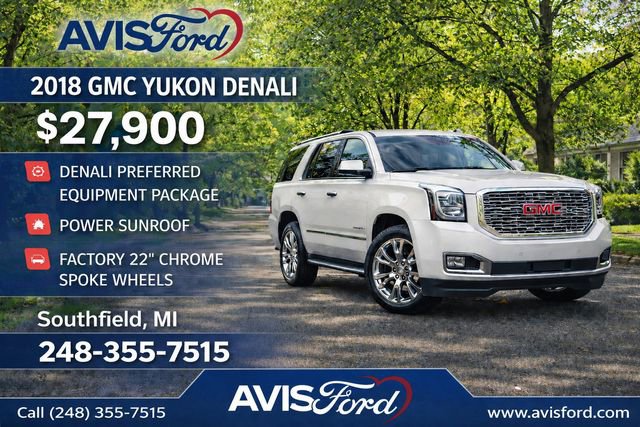 Used 2018 GMC Yukon Denali AWD/4WD image 1