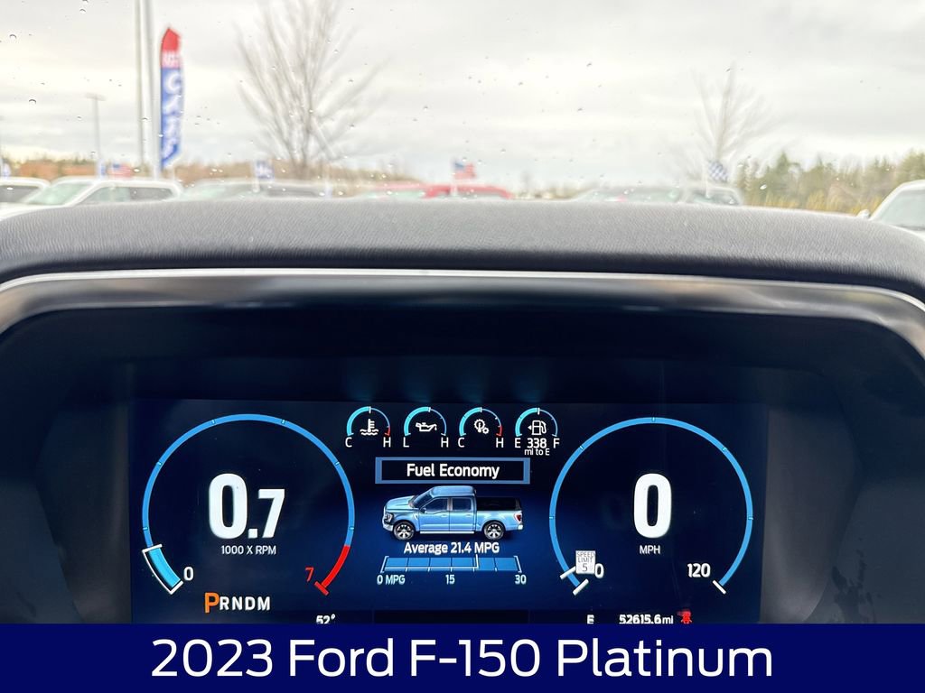 Certified 2023 Ford F150 Platinum w/ Equipment Group 701A High AWD/4WD image 19