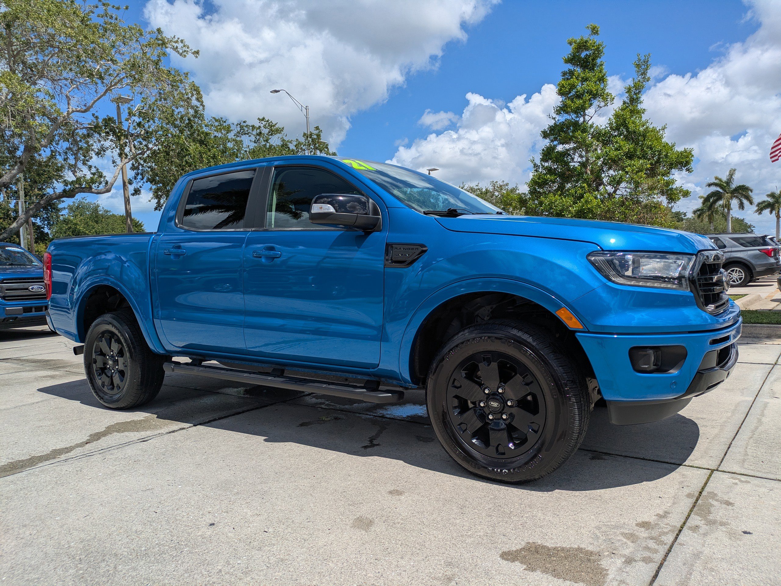 Certified 2021 Ford Ranger Lariat w/ Equipment Group 501A High RWD image 2