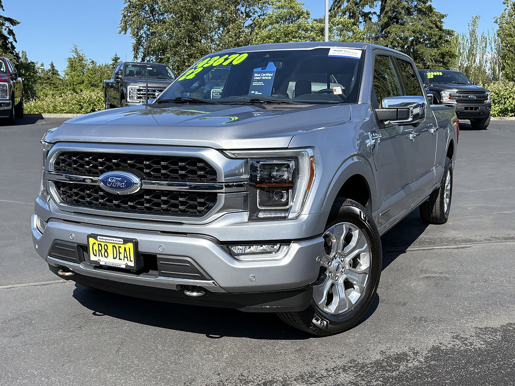 Certified 2022 Ford F150 Platinum w/ Equipment Group 701A High