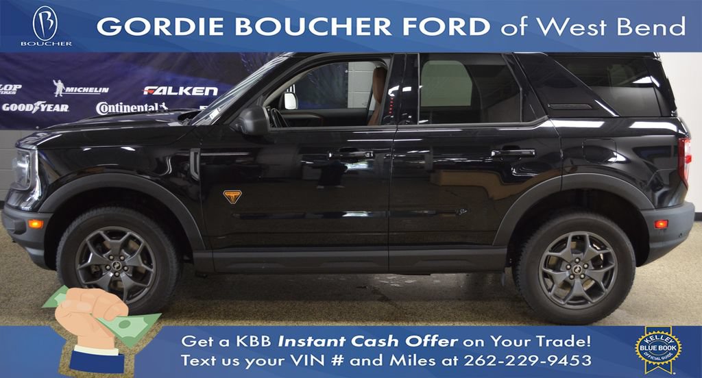 Certified 2021 Ford Bronco Sport Badlands w/ Badlands Package AWD/4WD image 2