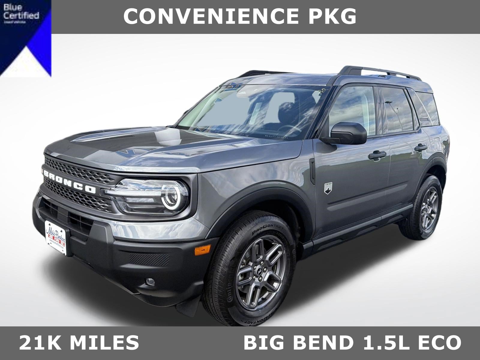 Certified 2025 Ford Bronco Sport Big Bend w/ Convenience Package AWD/4WD image 1