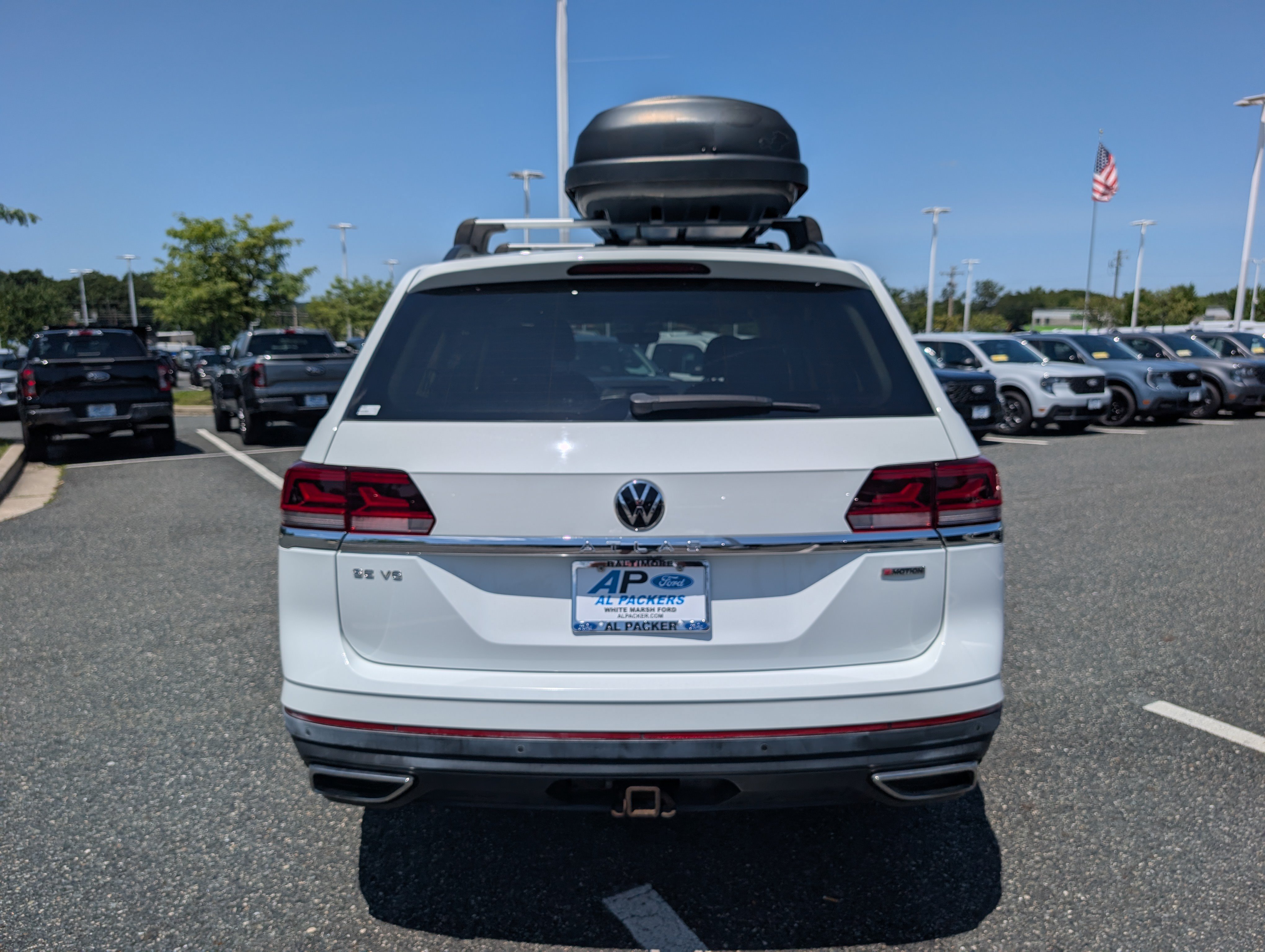 Used 2021 Volkswagen Atlas SE w/ Panoramic Sunroof Package AWD/4WD image 4