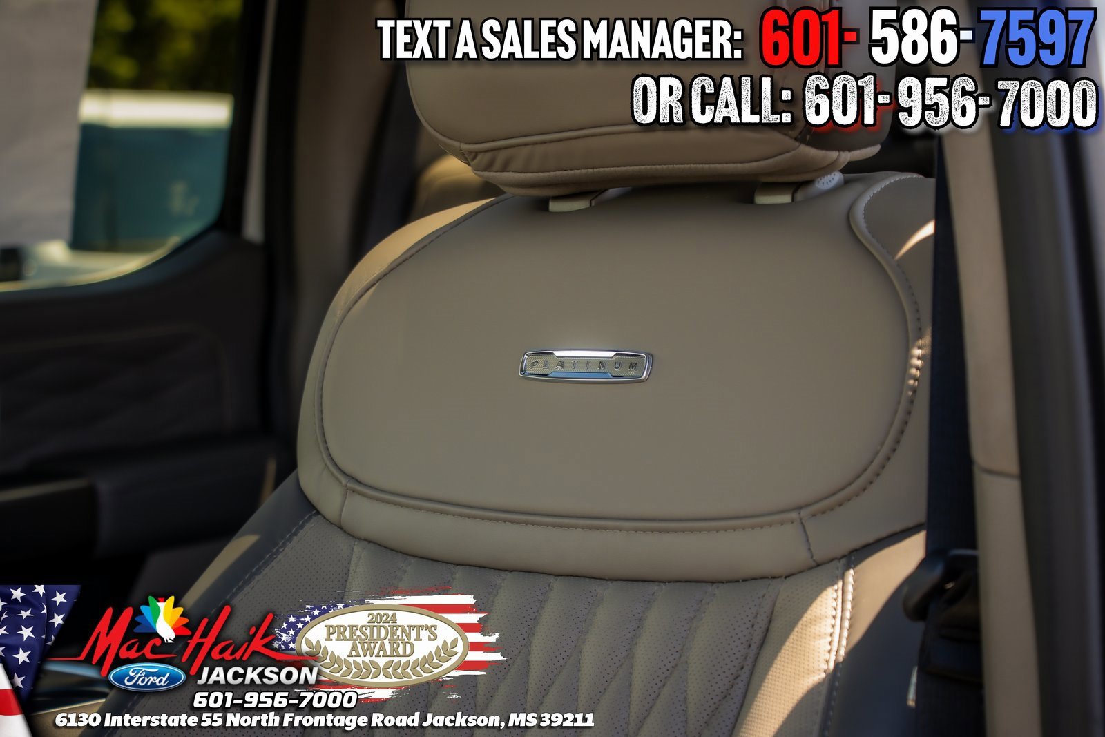 Certified 2025 Ford F150 Platinum w/ Equipment Group 703A Plus image 9