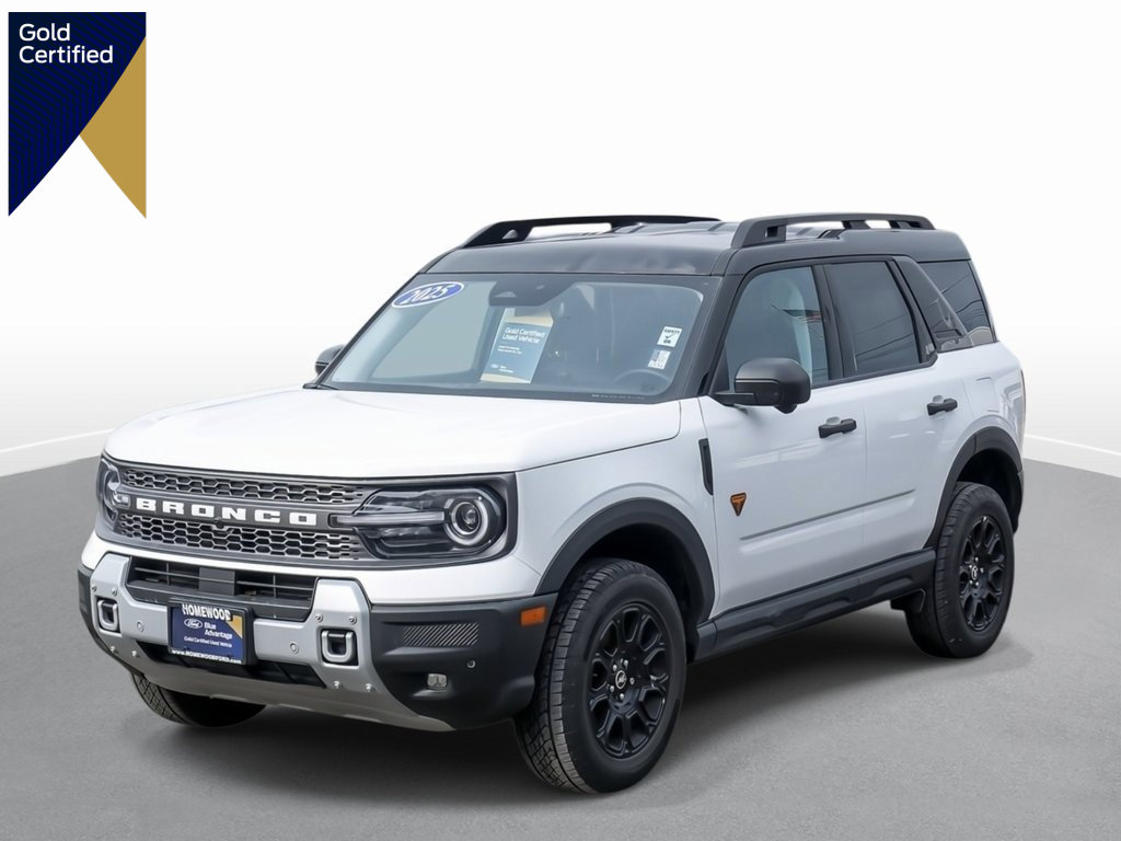 Certified 2025 Ford Bronco Sport Badlands