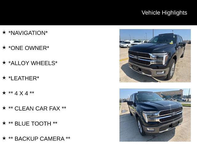 Certified 2025 Ford F150 King Ranch w/ FX4 Off-Road Package AWD/4WD image 4