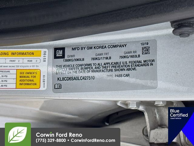 Used 2020 Chevrolet Spark LT image 32