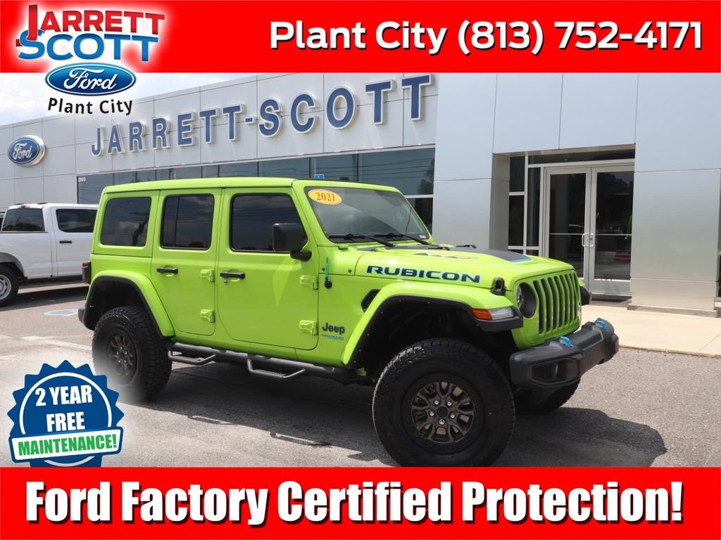 Used 2021 Jeep Wrangler Unlimited Rubicon 4xe w/ Cold Weather Group