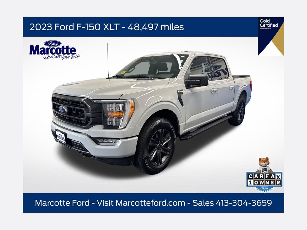 Certified 2023 Ford F150 XLT w/ Equipment Group 302A High AWD/4WD image 1