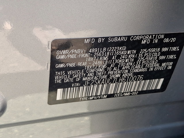 Used 2020 Subaru Forester Limited AWD/4WD image 28