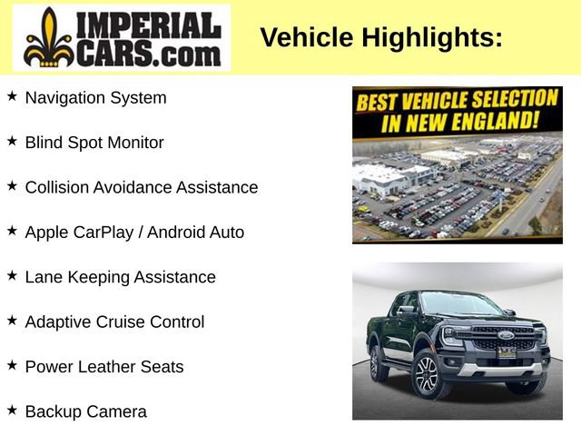 Certified 2025 Ford Ranger Lariat w/ Advanced Towing Package AWD/4WD image 5