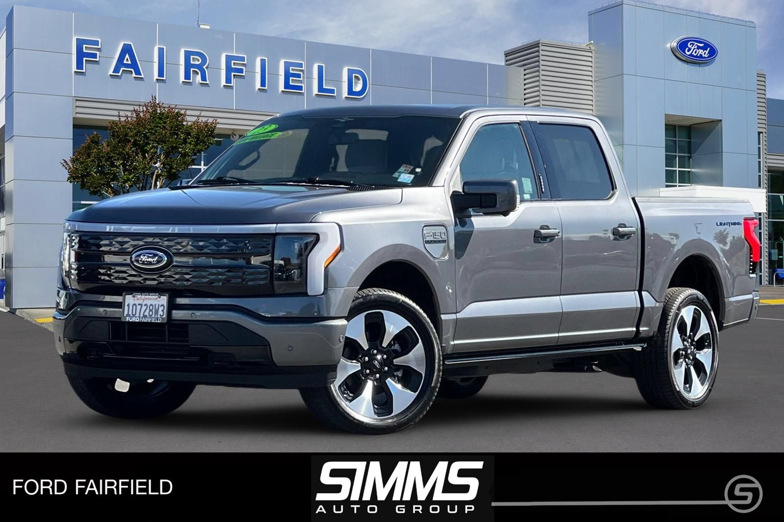 Certified 2023 Ford F150 Lightning Platinum