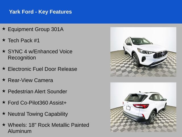 Certified 2025 Ford Escape ST-Line w/ Equipment Group 301A FWD image 2